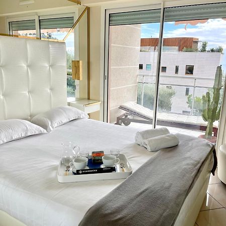 Ferienwohnung Les Jardins De Monaco Vue Mer Et Piscine Saint-Antoine  Exterior foto